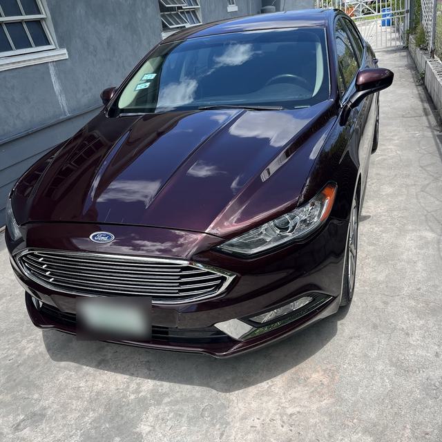 Maroon Ford Fusion