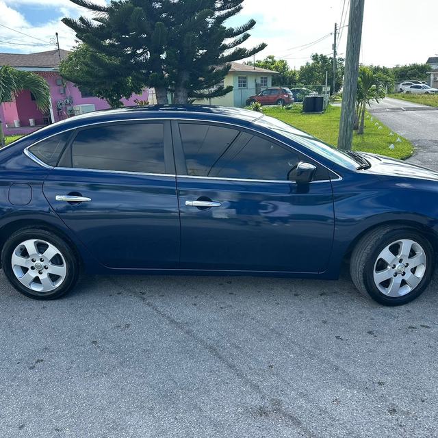 Navy Nissan Sentra